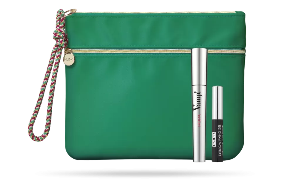 PUPA CONJUNTO VAMP! MÁSCARA+EYEBROW FIXING GEL