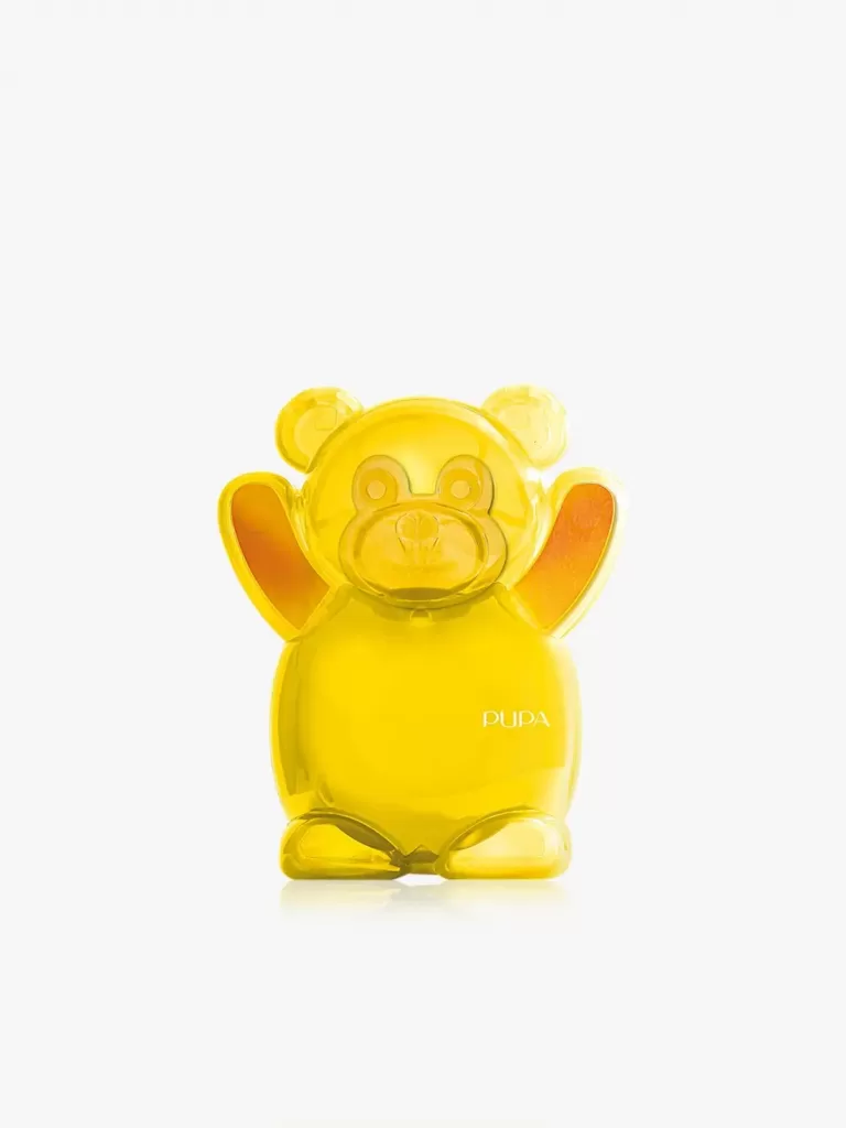 PUPA HAPPY BEAR - YELLOW BROWN & PINK SHADES