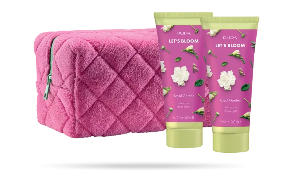 PUPA LET'S BLOOM SHOWER GEL+BODY LOTION ROYAL GARD