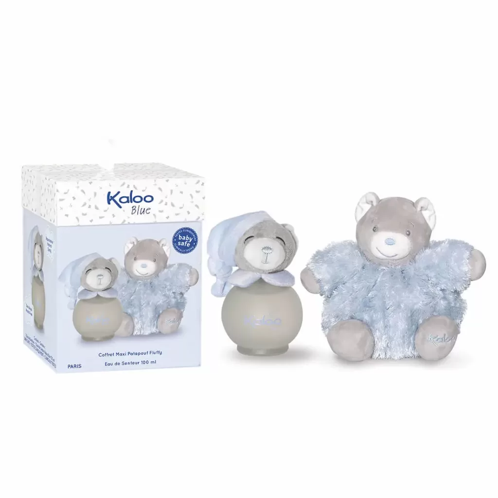 BLUE CONJUNTO MAXI PATAPOUF FLUFFY + EAU DE SENTEUR