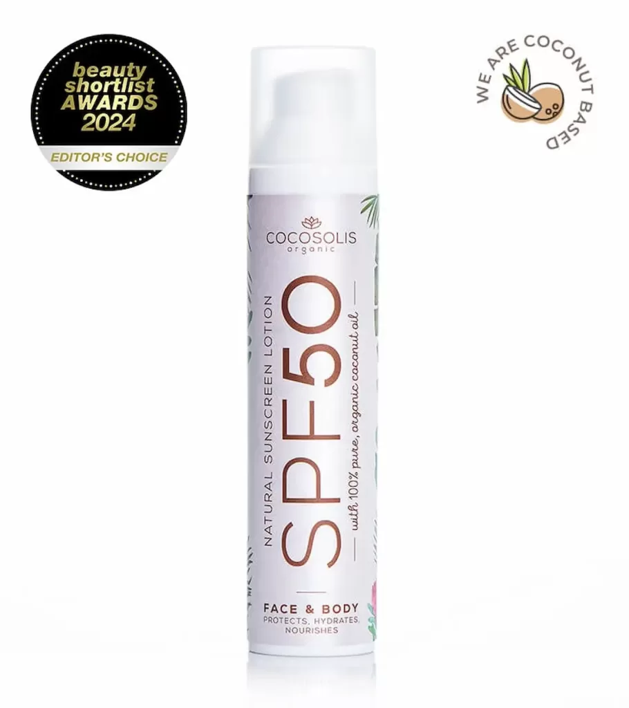 NATURAL SUNSCREEN LOTION SPF 50 100GR