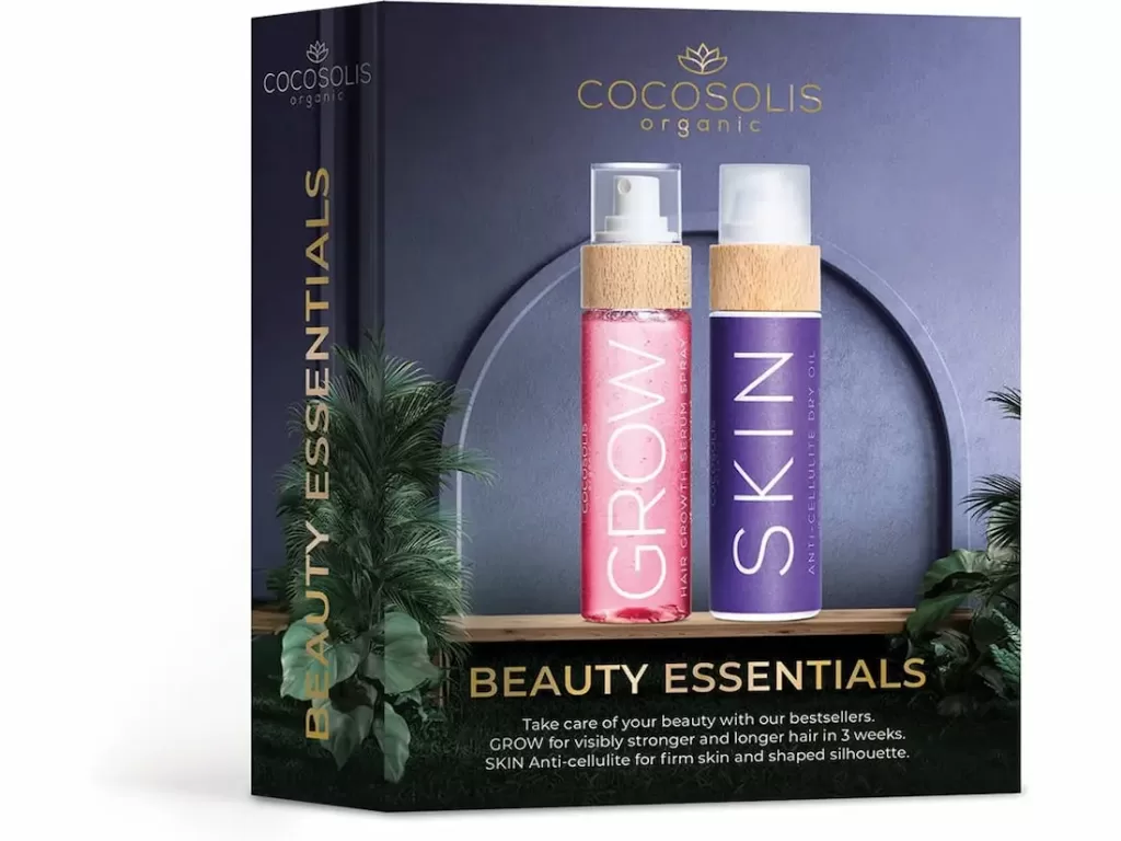 CONJUNTO BEAUTY ESSENTIALS GROW & SKIN ANTI CELLULITE