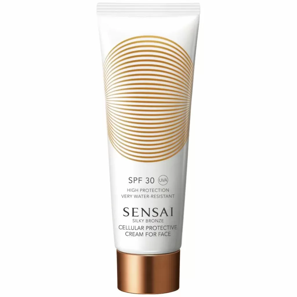 SILKY BRONZE ANTI-AGEING SUN CARE FOR FACE SPF30